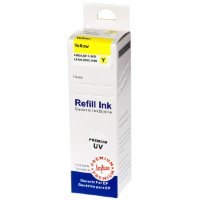 Inko Ultra Premium UV Чернила для Epson L800, L810, L850, L1800 (T6734) (70мл в коробочке), Yellow
