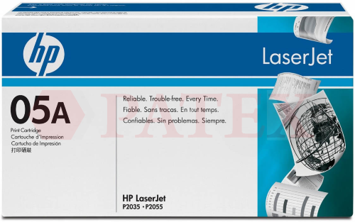  Заправка картриджа (CE505A) HP LJ P2035/P2055 