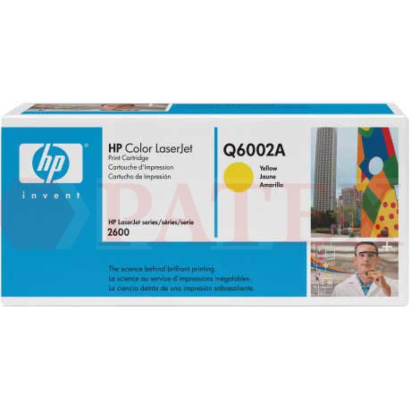 Заправка картриджа (Q6002A) HP 2600/1600/2605 (Yellow) + замена чипа 