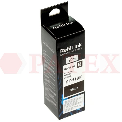 Inko Premium Чернила для HP GT51 (DesignJet 5810, 5820) (90мл в коробочке) Black 
