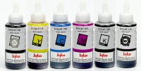 Inko Комплект чернил (краски) для принтера Canon IP7240, MG5440, MG5640, MG6640 (PGI-450PGBK/CLI-451, L-type флакон, 5х100 мл.)
