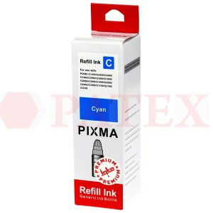 Inko Чернила для Canon Pixma G1400, G2400, G3400, Cyan (GI-490C) 70 мл 