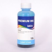 InkTec Чернила E0010-100LC для Epson R290, R270, T50, TX650, P50, PX660, L800 100 мл., Light Cyan